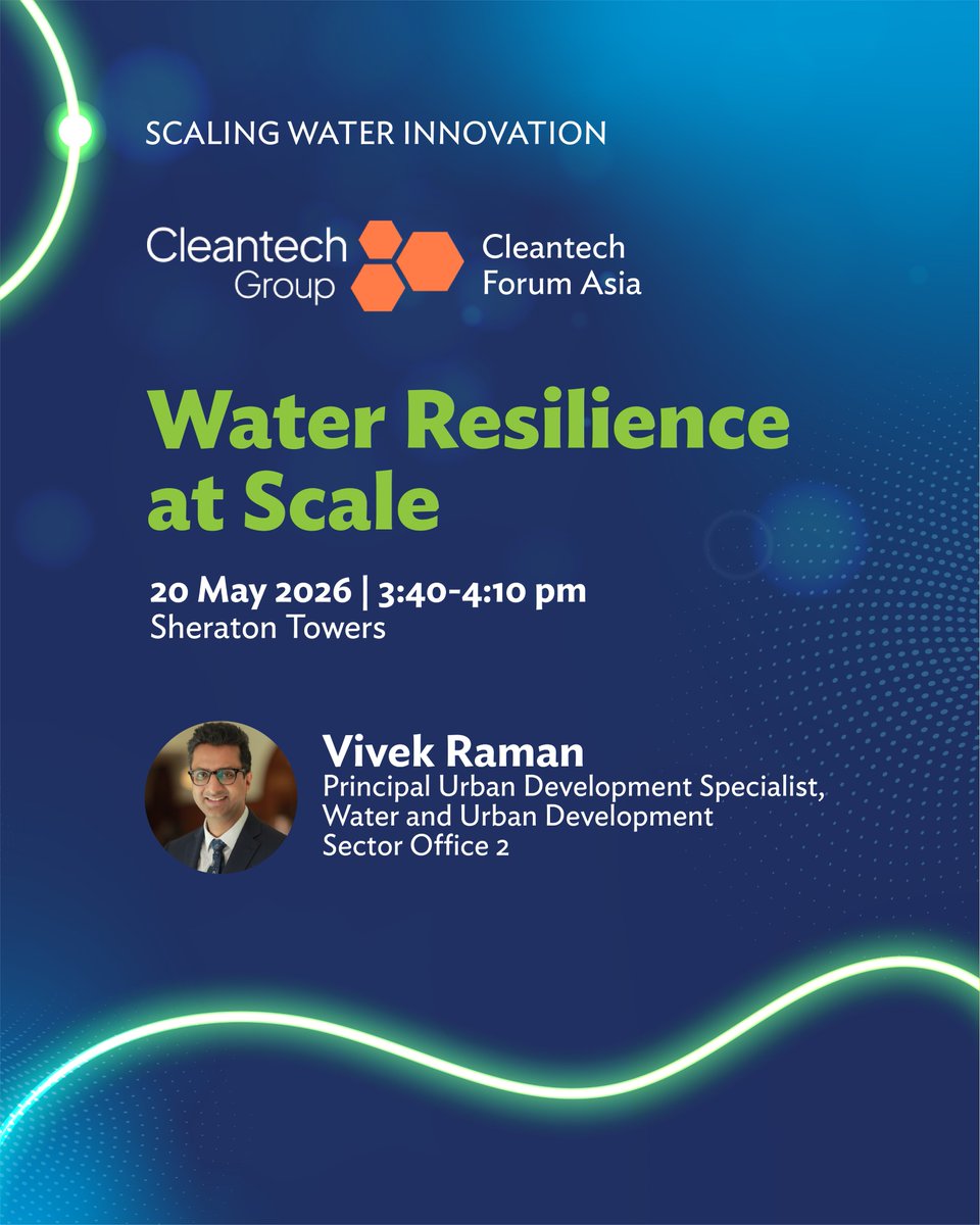ADB Water Sector Community tweet media