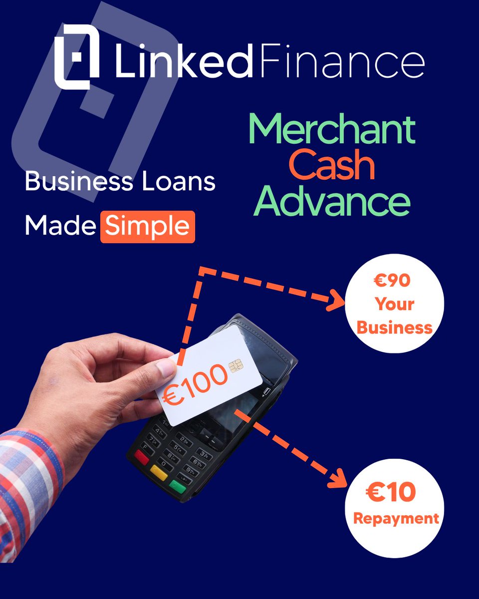 LinkedFinance's tweet photo. Need extra cash flow to help your business grow?

✔ Flexible repayments that follow your business
✔ Use funds for stock, equipment, staffing, or working capital
✔ Simple 2-minute application process

Talk to our team on 01 906 0300.
#SME #CashFlow #Irish #WorkingCapital #ad https://t.co/UEgd5dxhXE