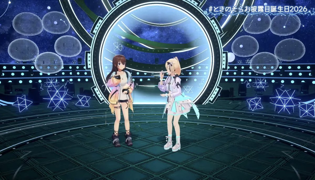 そら様⭐︎オーダー ときのそらお披露目誕生日2026 #ときのそら #かざま修行中 ｸｲｸｲｯ