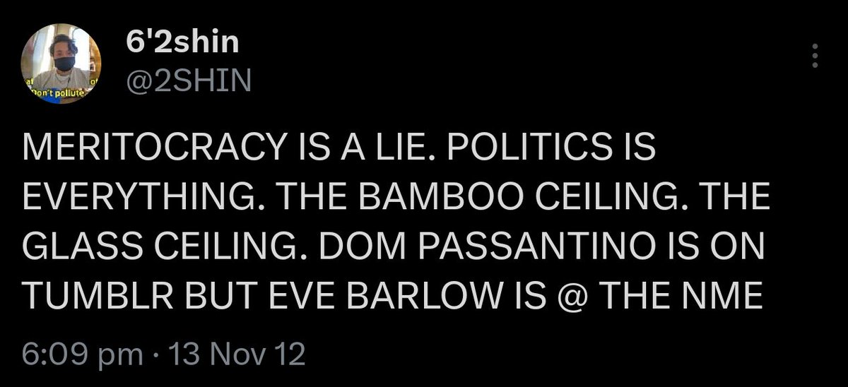 2SHIN's tweet photo. how eve barlow can call anyone else a failed anything when she's a failed music writer herself??

we knew in 2012 she stunk at her job btw https://t.co/PjAfTbfTIe