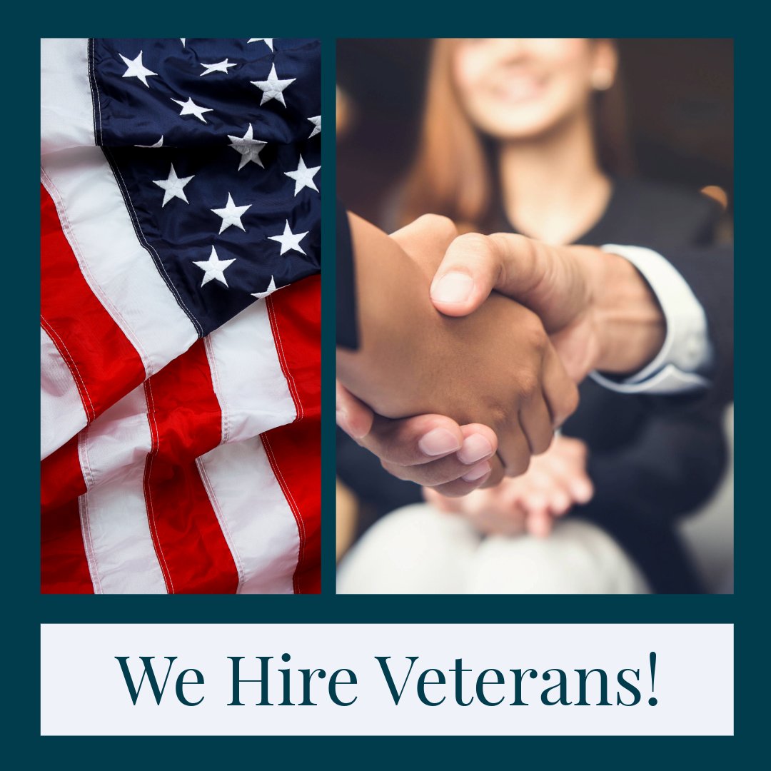 NFSGCareers's tweet photo. We love hiring United States military veterans at our funeral homes and cemeteries. We highly value their service mindset, team orientation and problem-solving skills, and welcome the opportunity to speak to any Veteran looking for a new way to serve. https://t.co/ieJAg70T6C https://t.co/9XBYCICdui
