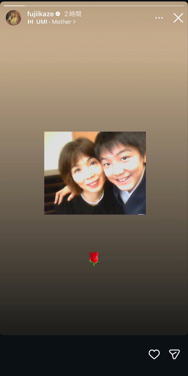 かわいいね🥲 あたしの息子もこんな風に育ってくれるかな🌹