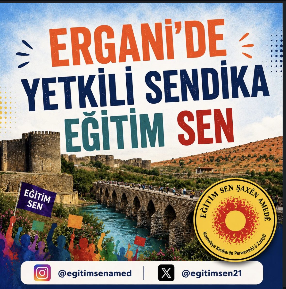 EğitimSenAmed3NoluŞube(Ergani) tweet media