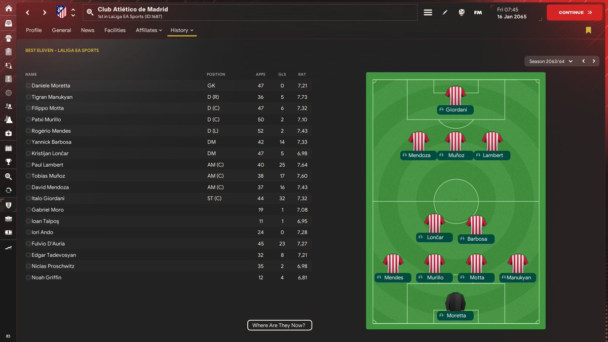 baaybaay18's tweet photo. Skuad Atletico Madrid musim 2063/2064

Trofi yang dimenangkan:
-EA Sports La Liga
-UEFA Champions League

Total transfer masuk : 52 Juta Euro
Total transfer keluar : 206 Juta Euro https://t.co/9sTY8ynsE4