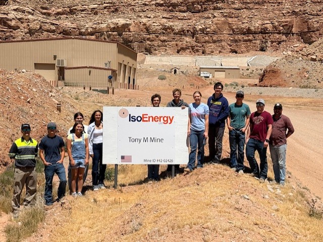 IsoEnergyLtd's tweet photo. Inspiring the next generation of Earth scientists and energy leaders 🌎

IsoEnergy was proud to welcome Earth Science students from Wayne County School to our Tony M Mine in Utah for a hands-on learning experience. Students gained insight into uranium, why it’s found here, and why it matters—then visited the mine portal and saw dinosaur tracks firsthand — bringing millions of years of Earth’s history to life in one place.

Experiences like this bridge classroom learning with real-world careers—sparking curiosity, showcasing opportunities in the mining and energy sectors, and helping build the next generation of a strong, informed workforce.

Thank you to the students and their teacher for visiting—we hope to see some of you leading the industry in the years to come!