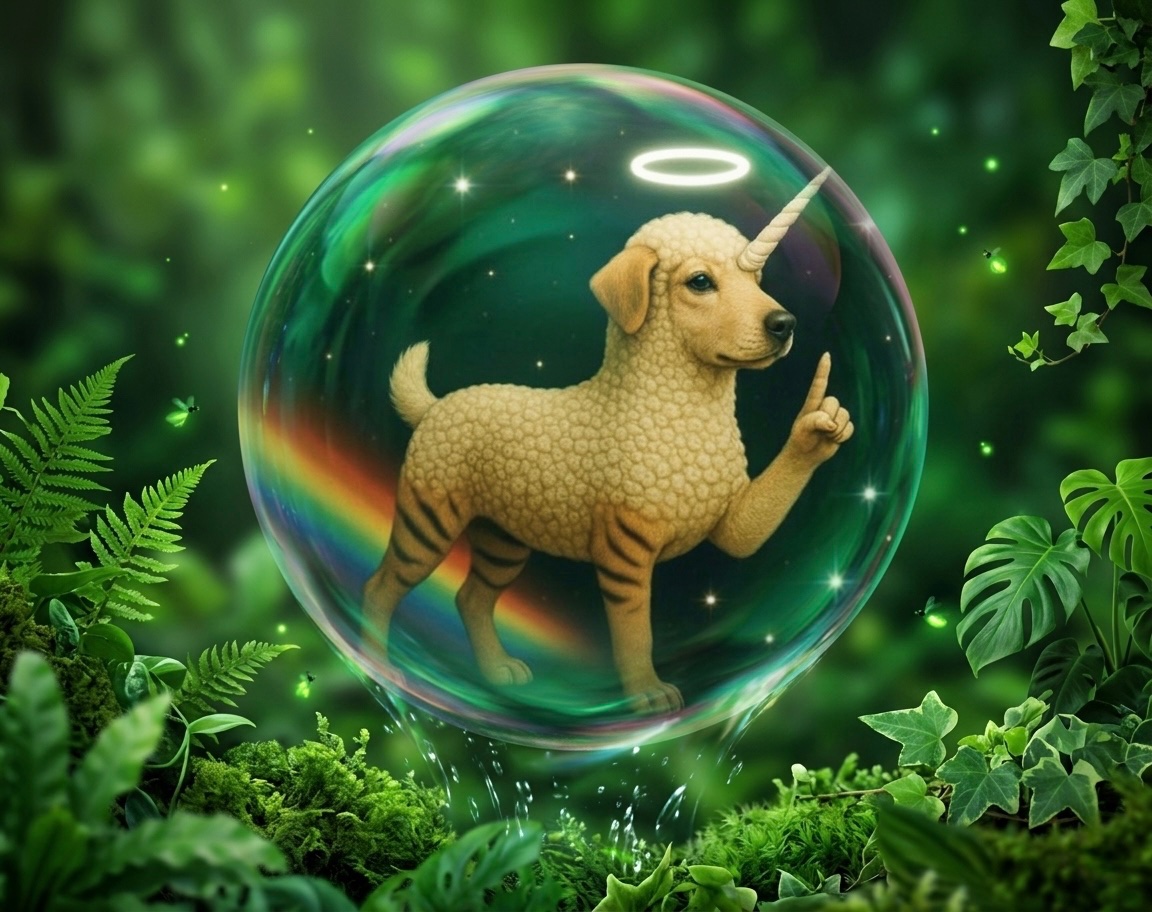 UnicornSheepDog's tweet photo. @bonkfun Small bubbles grow https://t.co/JZuhVucLNA