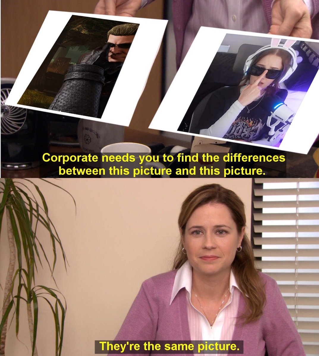 lithbunny's tweet photo. dbd is sunglasses approved 🕶️ https://t.co/MwVEA1rL9W