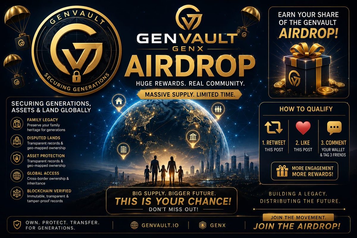 $GENVAULT tweet media