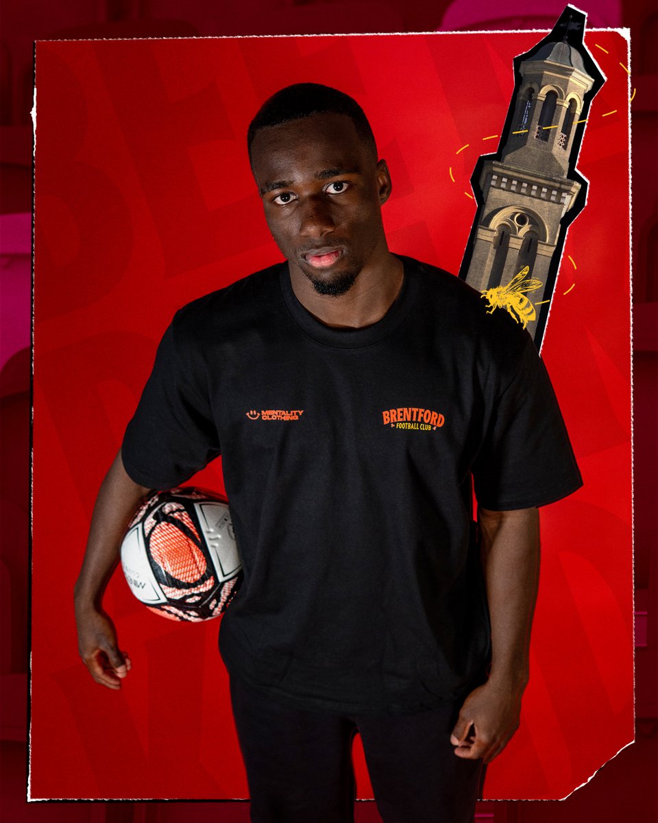 BrentfordFC's tweet photo. Bee kind to your mind 🐝

We’re proud to unveil our drop with @MentalityClo, created to open up the conversation around mental health

Launching at the Hive Superstore before Sunday's Palace game, 10% of every sale will be donated to @BrentfordFCCST mental health initiatives 🫶