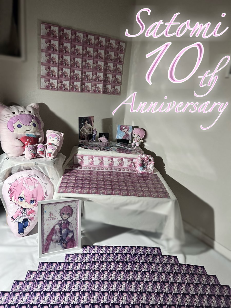 sa__to_shii_'s tweet photo. 10年分の感謝と愛を🐈
これからもあなたの選ぶ道がたくさんの人のたくさんの笑顔で溢れていますように💫

#さとみくん
#さとみくん活動10周年 https://t.co/SyazAIOSF0