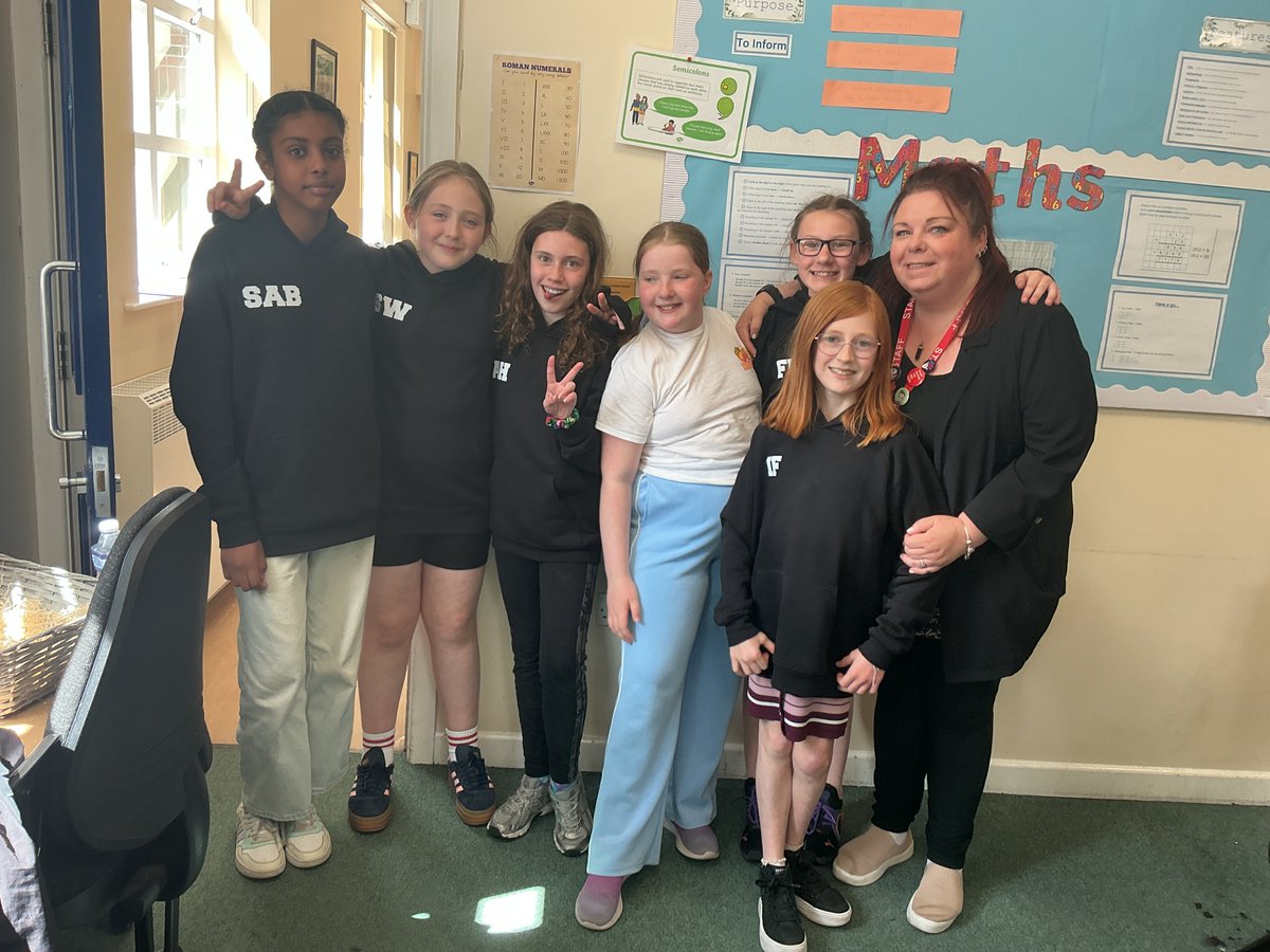 StSaviourCE's tweet photo. So unbelievably proud of our Year Six SMASHING SATs this week, here is us celebrating today 🙂 https://t.co/wc0y7JUqkC