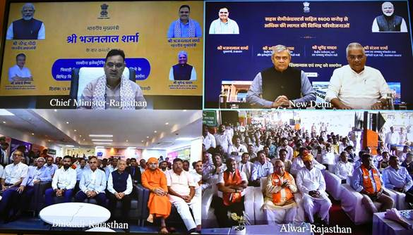 PIB_India's tweet photo. Rajasthan gets its first Semiconductor Plant

🔹 India’s first SME-led Semiconductor facility by Sahasra Semiconductors inaugurated at Bhiwadi

🔹 Union Minister @AshwiniVaishnaw hails Rajasthan’s entry into the strategically important #semiconductor industry
 
🔹 Electronics Manufacturing Cluster (EMC) developed by ELCINA at Salarpur also inaugurated

Read here: https://t.co/7uuKhl8E3R 

@GoI_MeitY