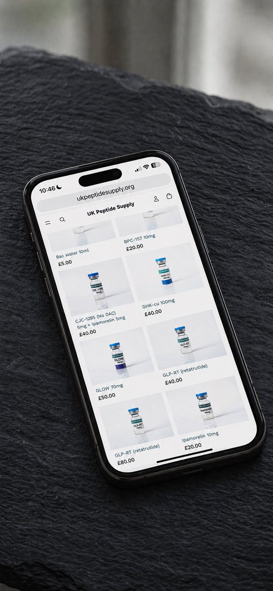 Need peptides for better prices in the UK? Check out  https://t.co/m7NPtWNEGD Currently offering free 3ml bac water and free  shipping per order! #peptide #peptides #UK #researchpurposes #journey  #healing #repair #aminoacid #unitedkingdom #england #