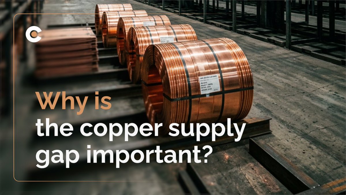 AlcumOfficial's tweet photo. In April 2026, the copper market presents institutional observers with a clear-cut analytical challenge: separating near-term price volatility from a long-term structural thesis that has only strengthened over the past 18 months.

➡️ The near-term picture is complicated

LME copper is trading near $12,250/mt (down from a January 2026 peak, but still up more than 30% year-over-year). Goldman Sachs has flagged a potential 2026 surplus of roughly 300,000 mt, with prices potentially drifting toward $11,200 by year-end.

That near-term caution is analytically legitimate. Yet it doesn't change the longer arc.

➡️ Three institutions, one conclusion

Goldman's own long-term desk maintains a $15,000-per-tonne price target for 2035. The bank's analysts argue that grid and energy infrastructure will account for 60% of global copper demand growth through 2030.

Trafigura's chief economist was direct: "We already have a 5M tonne deficit gap by 2030."

The IEA's Global Critical Minerals Outlook 2025 identifies a potential 30% copper supply shortfall by 2035, driven by declining ore grades, rising capital costs, limited new discoveries, and long lead times.

➡️ The supply response problem

The supply cannot respond to price signals within the relevant timeframe. Annual demand growth is already requiring the equivalent of one new major mine every year.

➡️ Three characteristics make copper distinct from a standard commodity cycle position:

Demand inelasticity: EV mandates, grid targets, and AI infrastructure buildouts are policy-committed and don't pause in downturns.

Supply irreversibility: the gap forming in the late 2020s cannot be closed by current price levels within the window.

Geopolitical concentration: China controls 45% of global refining capacity, creating supply security risks that Western governments are actively hedging.

The near-term volatility in copper markets in 2026 and the longer structural thesis are both real. For allocators assessing exposure to real assets with multi-year structural support, understanding the difference between near-term volatility and long-term structural dynamics is the central analytical question.