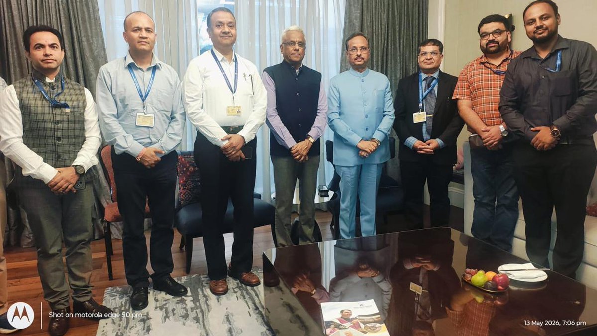 FocusNewz's tweet photo. Pune, 15th May 2026:  Parliamentary Committee Reviews Official Language Implementation at IMU Mumbai Port Campus.

The Committee of Parliament on Official Language conducted a high-level inspection of the Indian Maritime University (IMU) Mumbai Port Campus (MPC) today. https://t.co/LovRTxf0ya