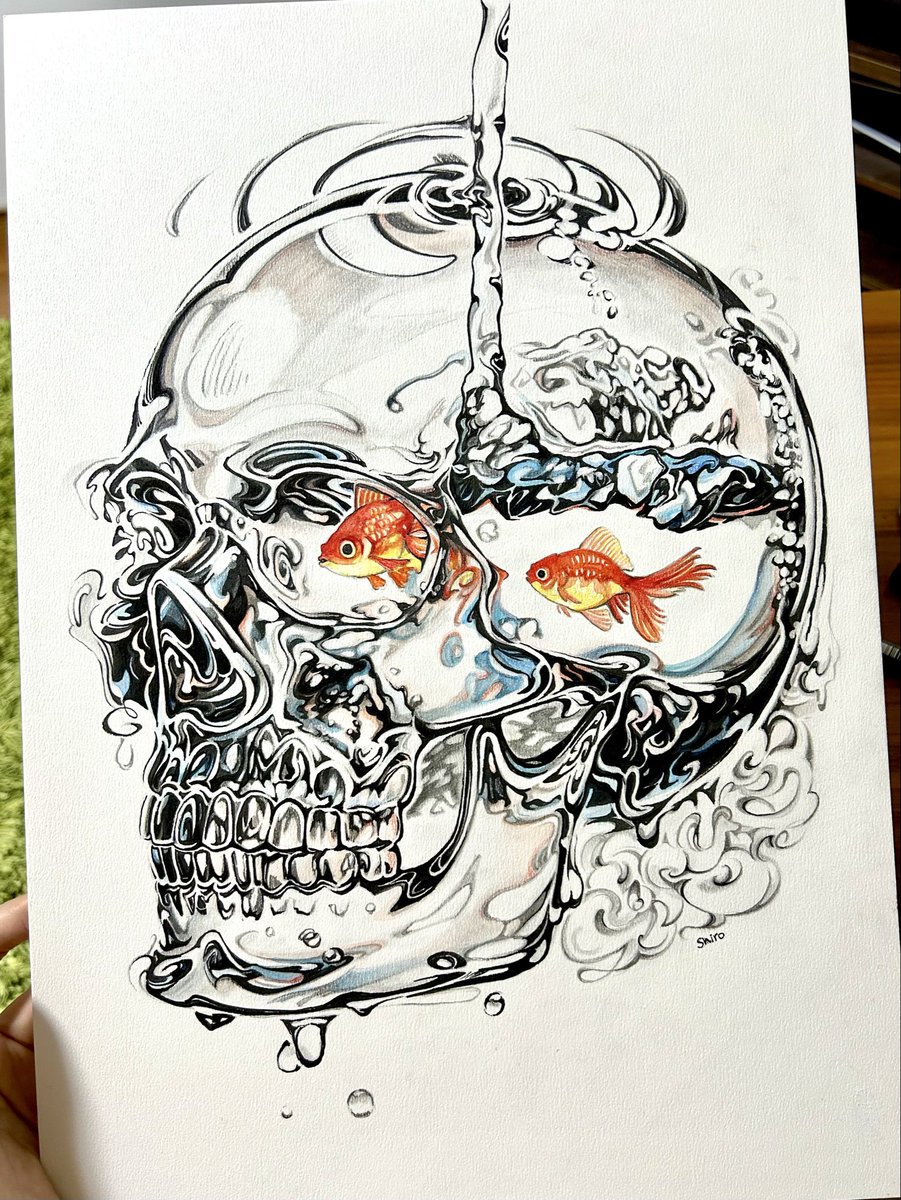 shiro_canzume's tweet photo. お仕事が落ち着いたので、途中だった絵を完成させました。また手描きを中心にコツコツ投稿するぞ。#illustration #絵師さんと繋がりたい https://t.co/UQGPssnYtz