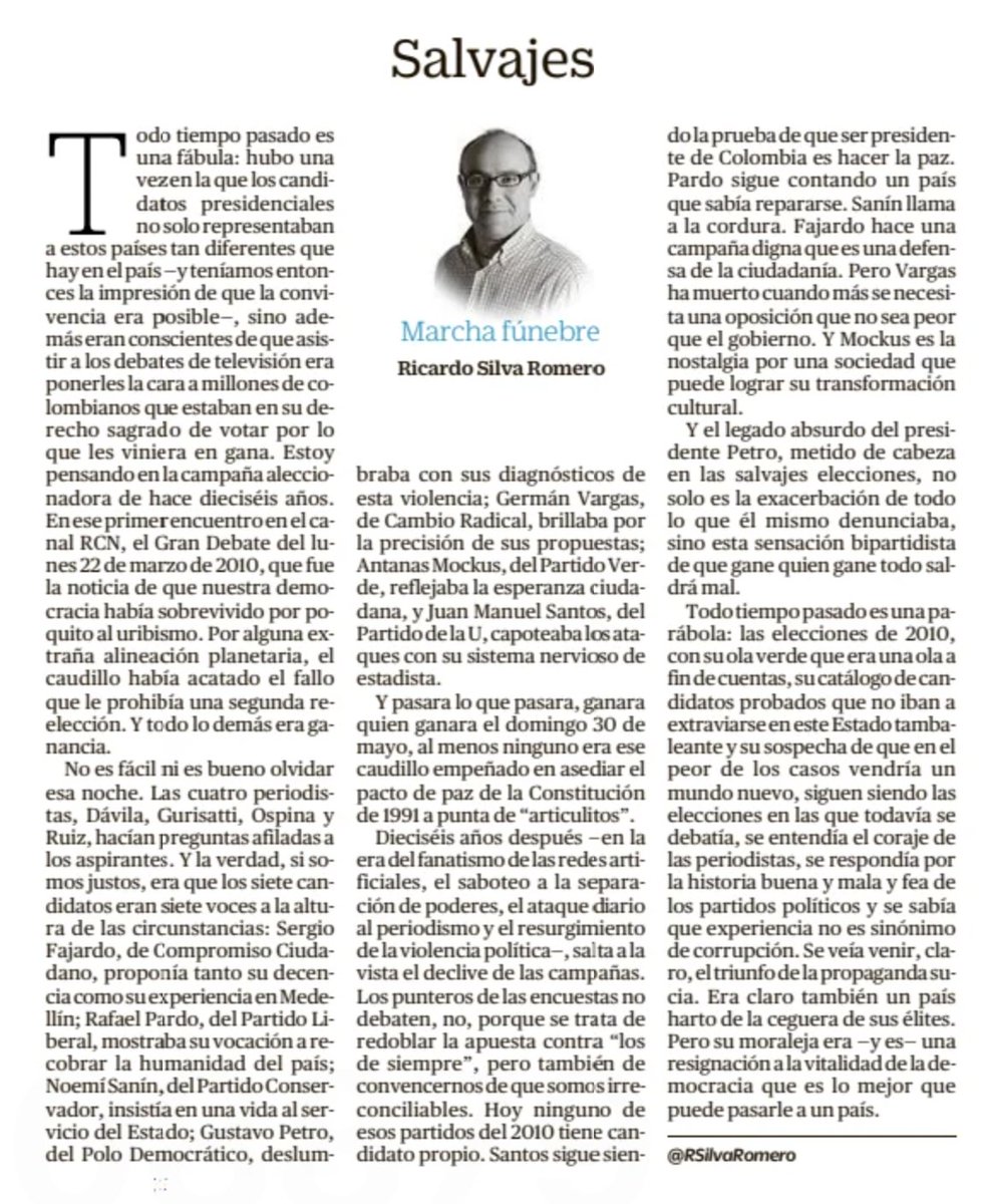 Ricardo Silva Romero tweet media