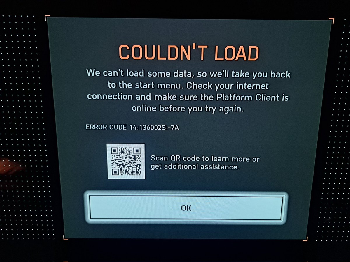 sssly__'s tweet photo. @Battlefield @EA @EA_DICE 
Cant load in on ps5 ? Anyone else? https://t.co/UuqWSK64Es