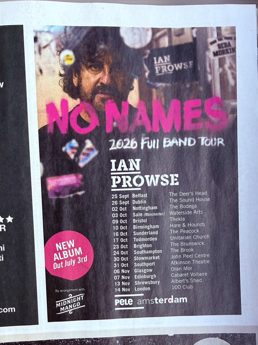 Ian Prowse tweet media