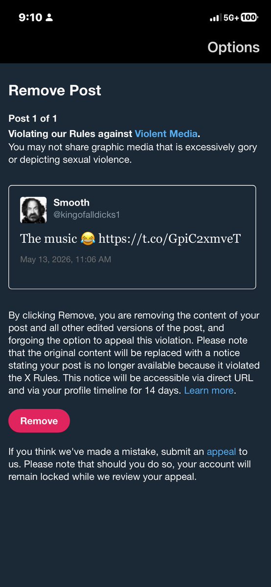 Smooth tweet media