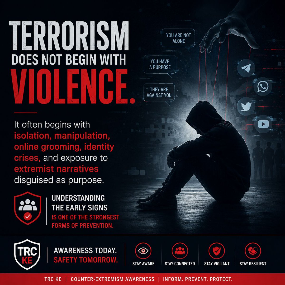 Is Terrorizing Terrorism does not begin with violence. It often begins with isolation ...