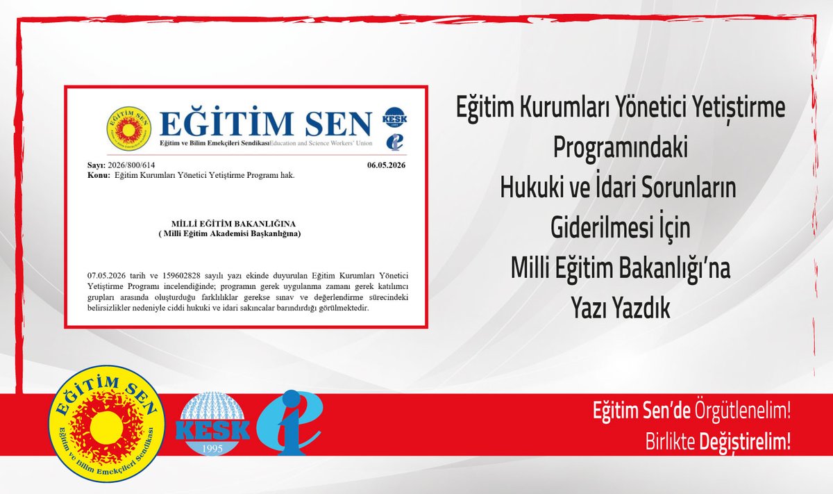Eğitim Sen tweet media