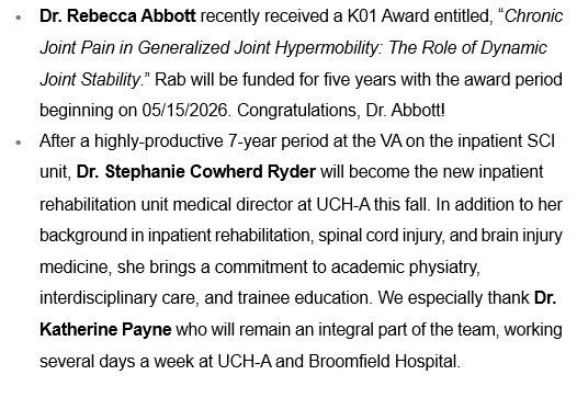 CU Anschutz Physical Medicine tweet media