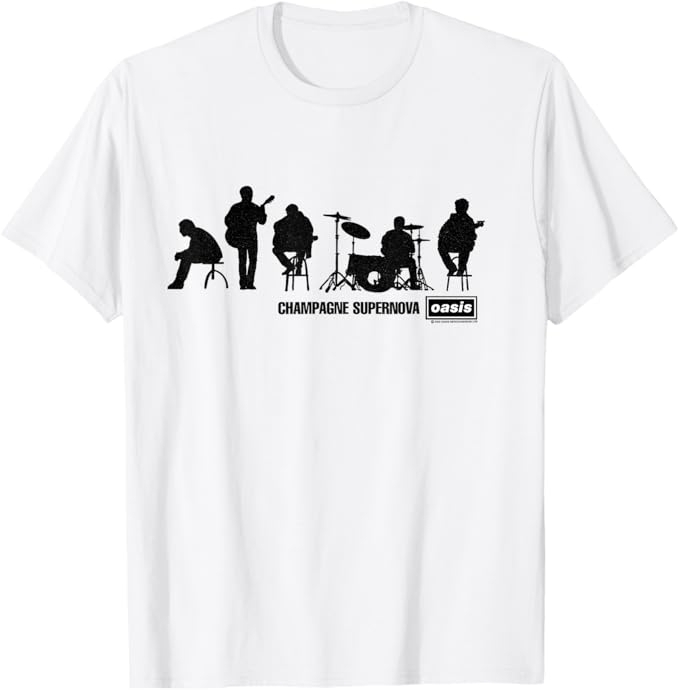 OASIS オアシスTシャツ オフィシャルChampagne 今日の話題】オアシスの『CHAMPAGNE SUPERNOVA（シャンペン・スーパー