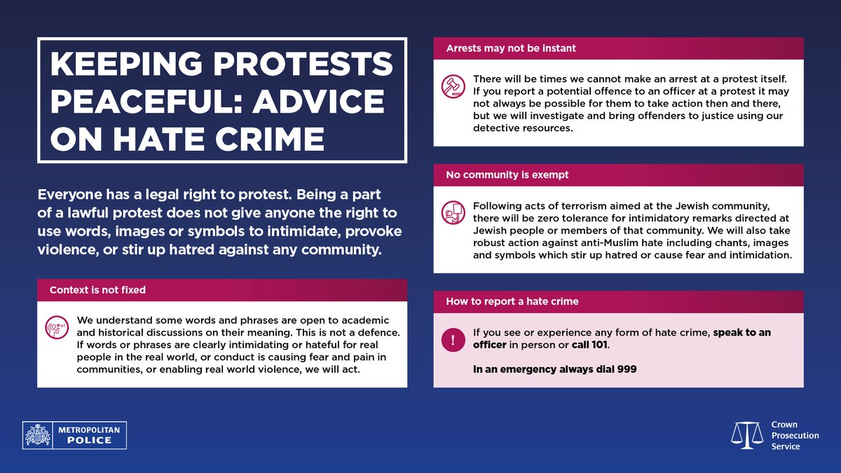 Metropolitan Police tweet media