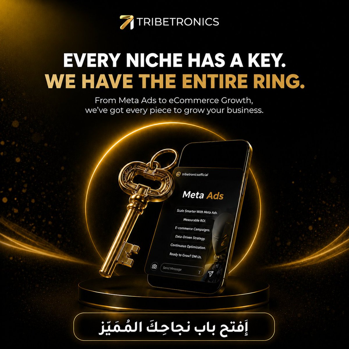 tribetronics's tweet photo. From Meta Ads to eCommerce growth, We provide the full-circle strategy your business needs to scale.

Ready to unlock your potential? DM us to start. 🚀

#Tribetronics #MetaAds #eCommerceGrowth #BusinessAutomation #ScaleSmarter #GrowthMarketing https://t.co/1Y5ZL5O7Pr