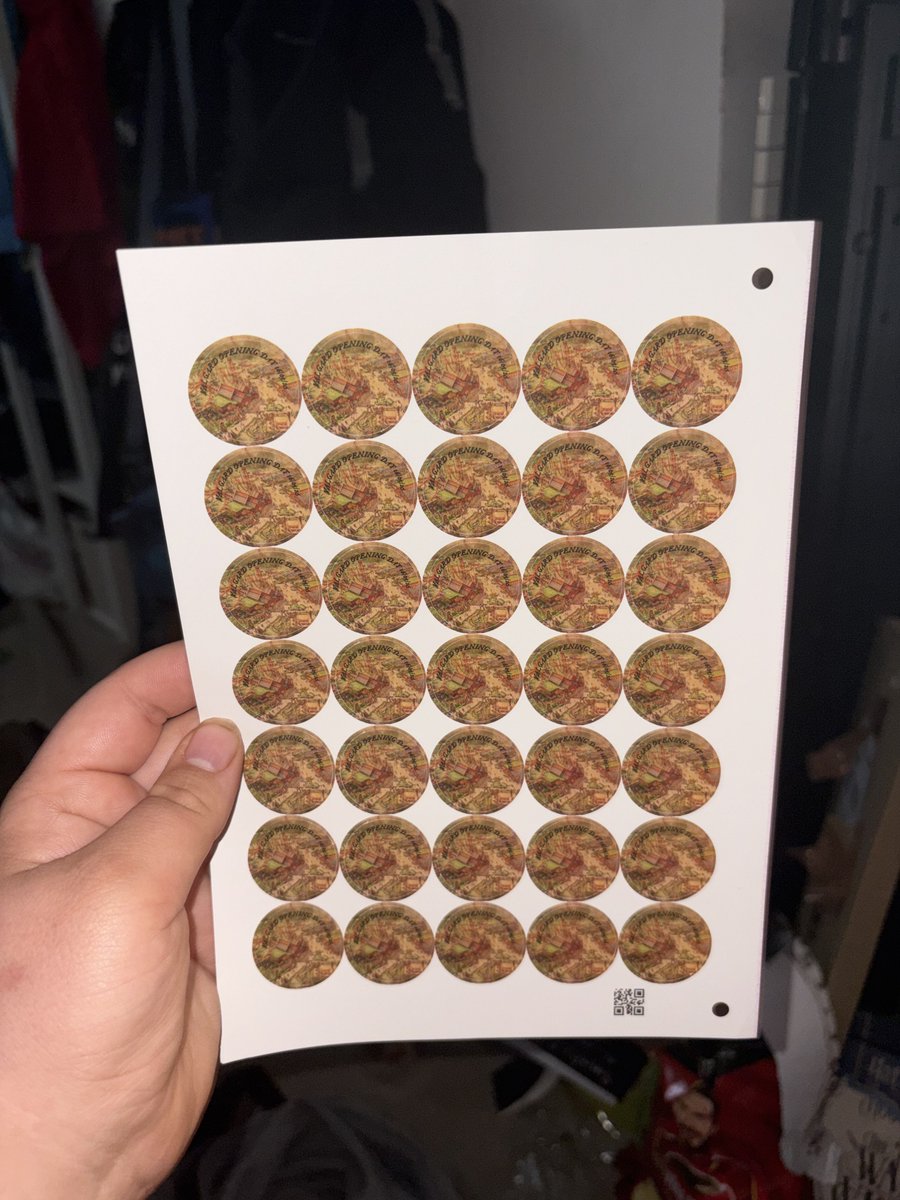 zachariahassler's tweet photo. Come find me tomorrow at Paultons Park for a free Valgard Opening Day Sticker π‘οΈ
Unfortunately ordered the wrong size so they are quite small ππbut still decent
I have 70 once there gone there gone π
#paultons #stickers #themepark #free https://t.co/LL1ACubowx