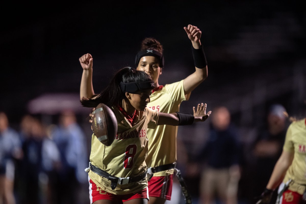 SBassin_Sports's tweet photo. 🗞️📸 "I’m really proud of my team &amp; proud of myself."

@MSUflagfootball commit Molly Smyth eclipsed 1,000 yards rushing for the 2nd straight season last night to help No. 11 Mount Olive (@OConnorMOFB) head into the playoffs at 9-1. #NJFlagfootball 🏈 https://t.co/0ODVjVb7cj https://t.co/4NTtkSm2Iw