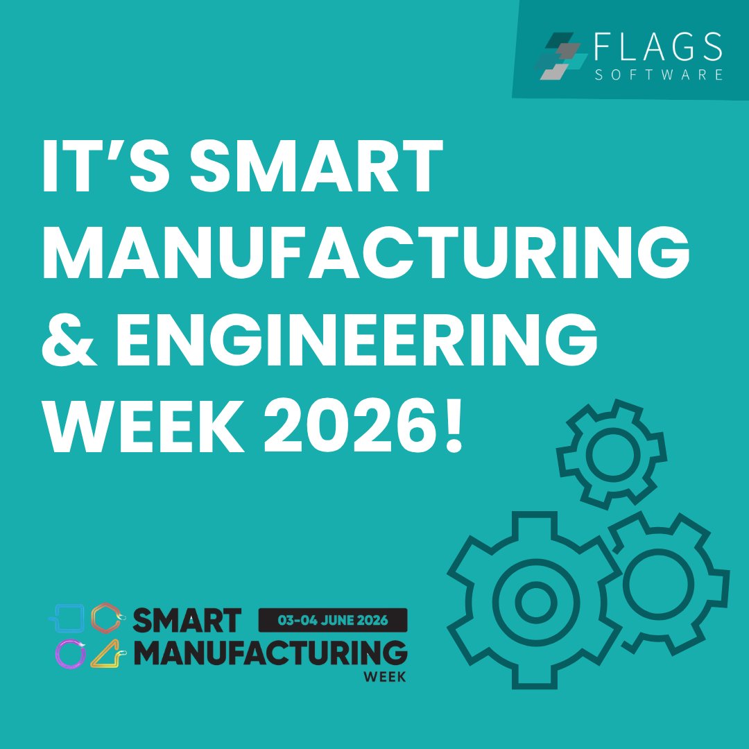 FlagsSoftware's tweet photo. It’s #SmartManufacturing Week! ⚙️🌍

From AI &amp; robotics to digital twins &amp; sustainability - the future of making things is here.

Why it matters:
✅ More efficiency
✅ Greater resilience
✅ Lower emissions
✅ Smarter jobs

Let’s build the future of manufacturing. 
SMEW2026 https://t.co/59knmvPtDs