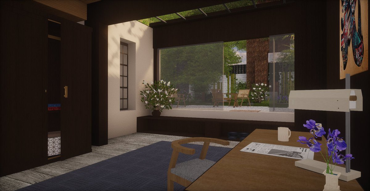 amberstone_fr's tweet photo. A contemporary chinese house built by Oldfarmer 

#minecraft #MinecraftBuilds #MinecraftIdeas @Py_builds @axiomtools https://t.co/fJYBkIL6OM