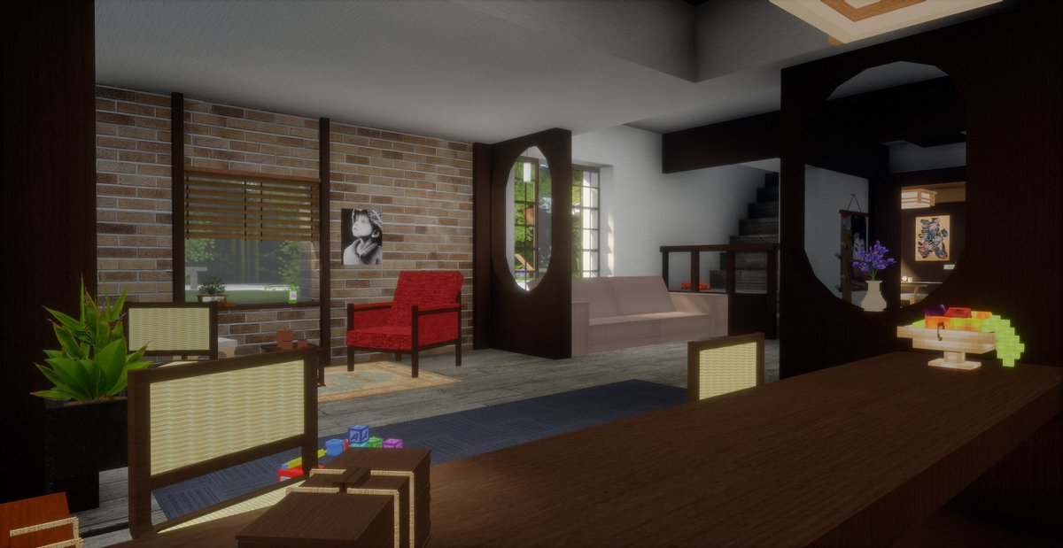 amberstone_fr's tweet photo. A contemporary chinese house built by Oldfarmer 

#minecraft #MinecraftBuilds #MinecraftIdeas @Py_builds @axiomtools https://t.co/fJYBkIL6OM
