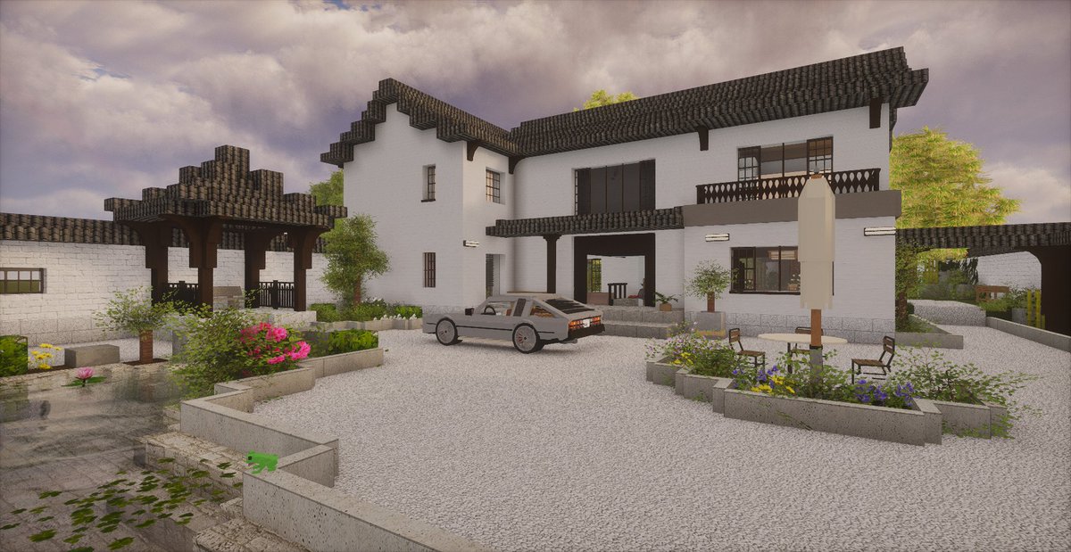 amberstone_fr's tweet photo. A contemporary chinese house built by Oldfarmer 

#minecraft #MinecraftBuilds #MinecraftIdeas @Py_builds @axiomtools https://t.co/fJYBkIL6OM