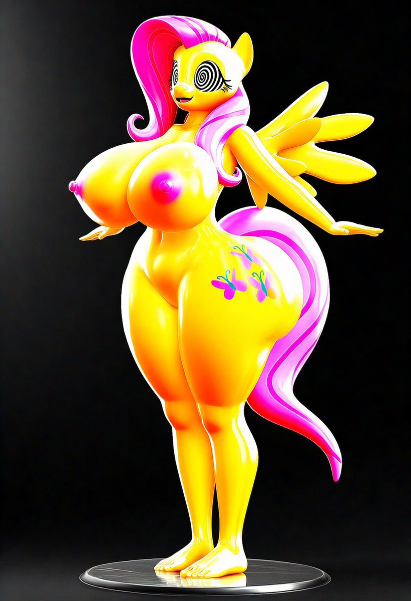 Hypnotized Pony Fluttershy tweet media