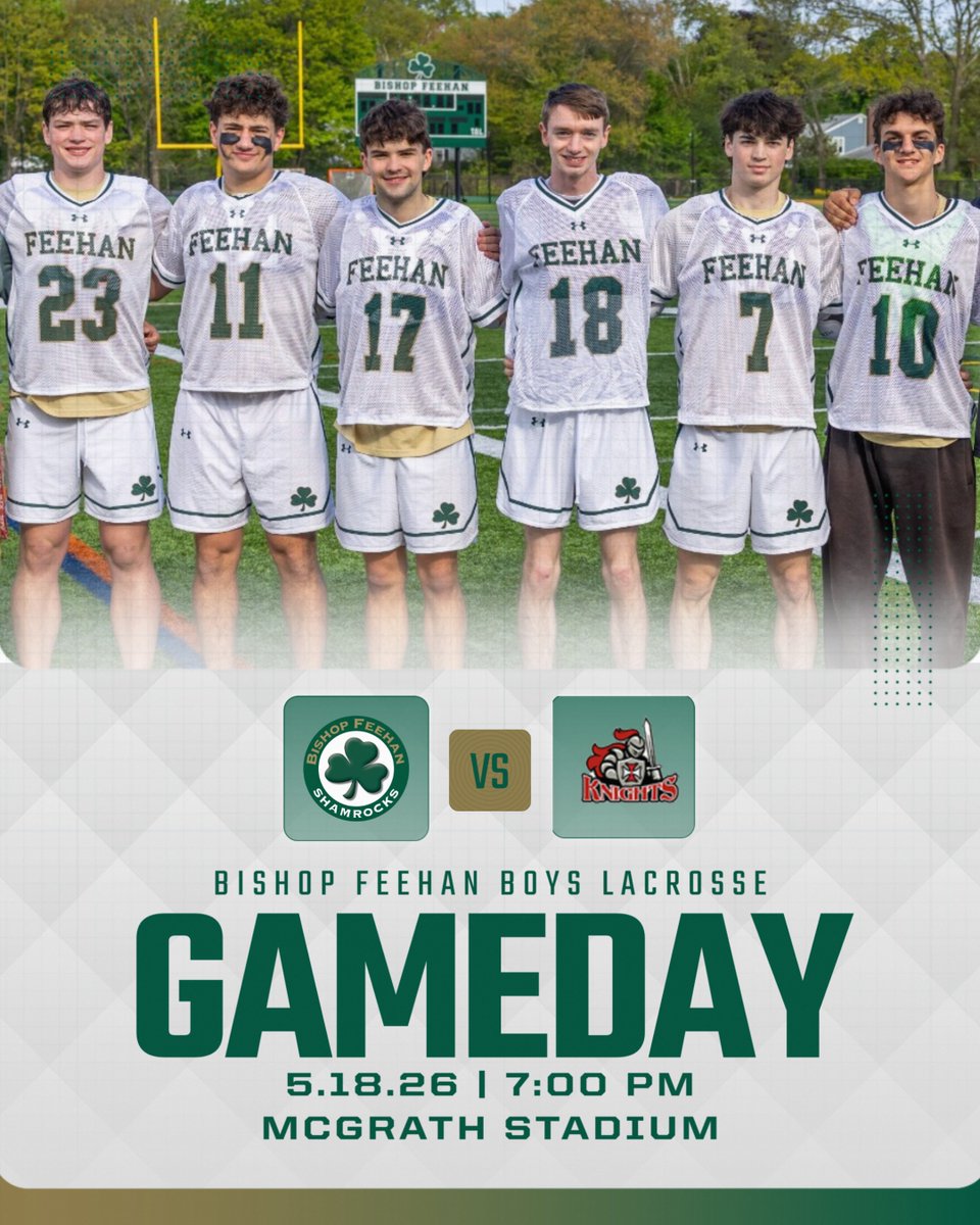 FeehanAthletics's tweet photo. Gameday!
@Feehan_BLax hosts @NorthAndoverHS
@Feehan_GLax travels to @BishopStangHS 
@Feehan_Softball travels to @NHSLancersports 
@Feehan_Baseball travels to @Xaverian_Hawks https://t.co/vOfTb1jhb6