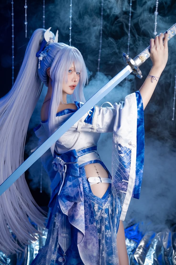 alpha0i9's tweet photo. I don't know who this beautiful cosplayer is, but she looks amazing. 🥹 https://t.co/iqhvbTN1ym