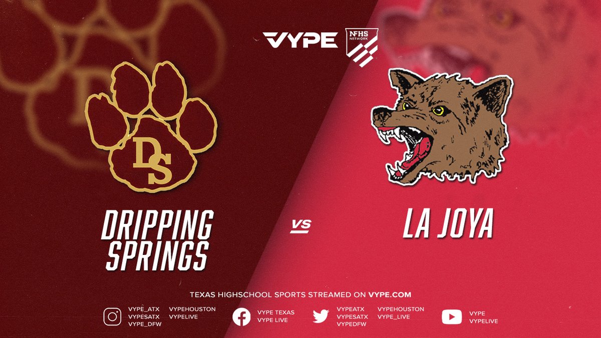 VYPE_Live's tweet photo. 7PM | NFHS – 6A D2 Baseball Reg. IV Semifinal Game 2: Dripping Springs vs. La Joya @vypeatx @NFHSNetwork @dstigerbaseball @DrippingTigers #txhsbb ⚾️📺🎙️

WATCH LIVE STREAM: https://t.co/hYjm9LR5G7 https://t.co/P5VgxVxrpk