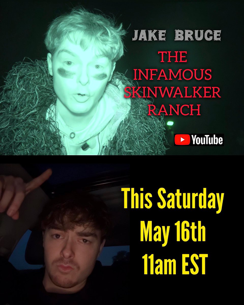 selwync7's tweet photo. DO NOT MISS!! @JakeGhost_ w/ @noahmbruce stealth camped at the infamous Skinwalker Ranch! 😱😱 https://t.co/WPPgEWVHaq
