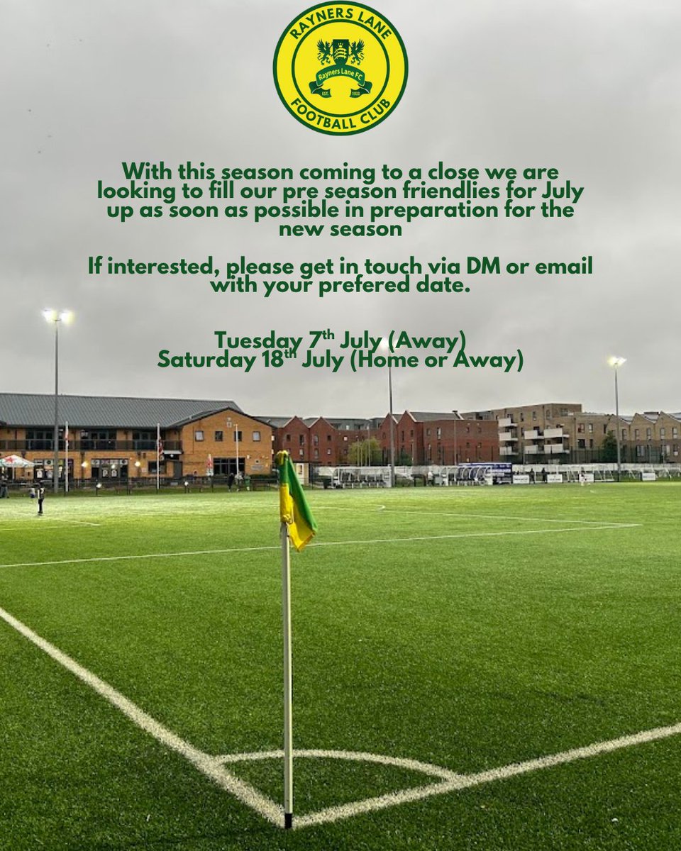 Rayners Lane FC tweet media