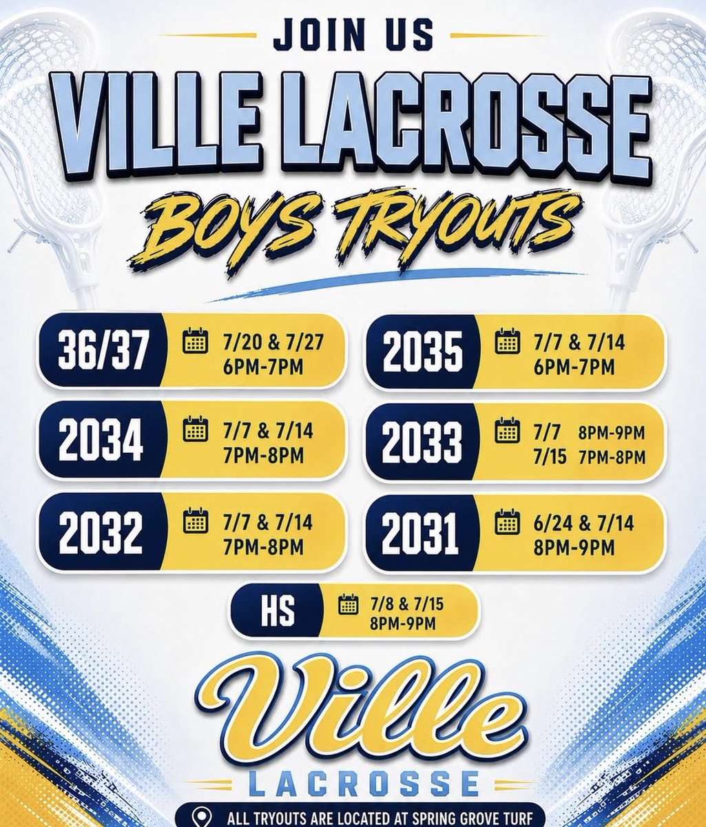 CvilleCometsLax's tweet photo. Tryout registration open for Catonsville Lacrosse.

https://t.co/d8FrHz5tj3 https://t.co/5hUfUpr8Iy
