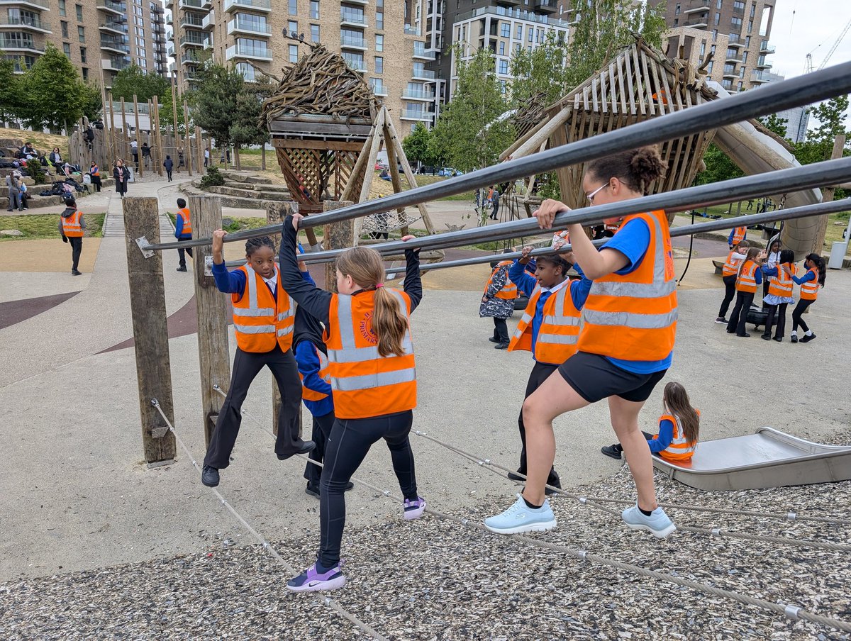 HaimoSchool's tweet photo. Year six have had "the best day of my life!" at the park today to celebrate the end of SATs. Well done to everyone for their great efforts this week and thank you to the parents who very kindly bought treats for the children to have on the trip. https://t.co/0sJXqVCFbj