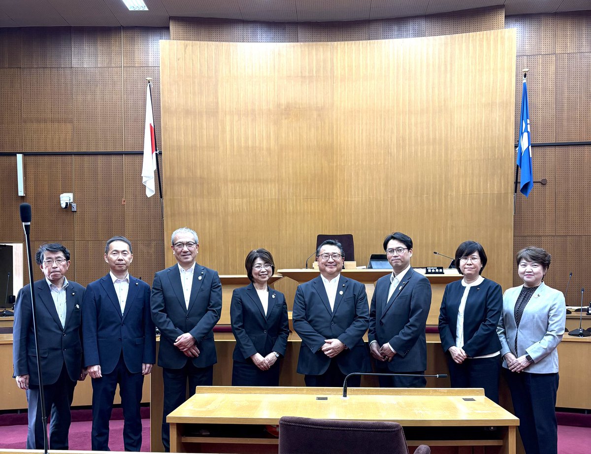 本日5月15日より19日までの会期で5月開会議会が開かれ、第75代枚方