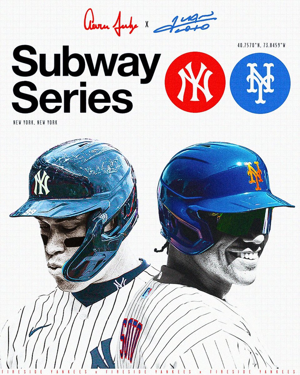 FiresideYankees's tweet photo. Heading to Queens for 3. https://t.co/g2jIJtPAT2
