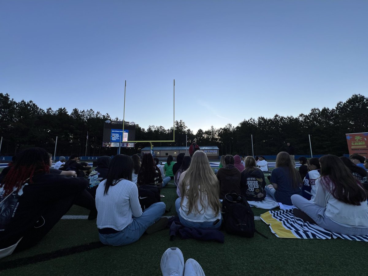 Coach_Helmerich's tweet photo. My lil dude insisted on getting up 2 hours early and attending our sunrise @atlantaFCA service this morning. Love that he and our students have their eyes and hearts fixed on God. #SunriseService #FCA @12Stone
@TheFCATeam @Mikeleaz https://t.co/L35JNDB5pS