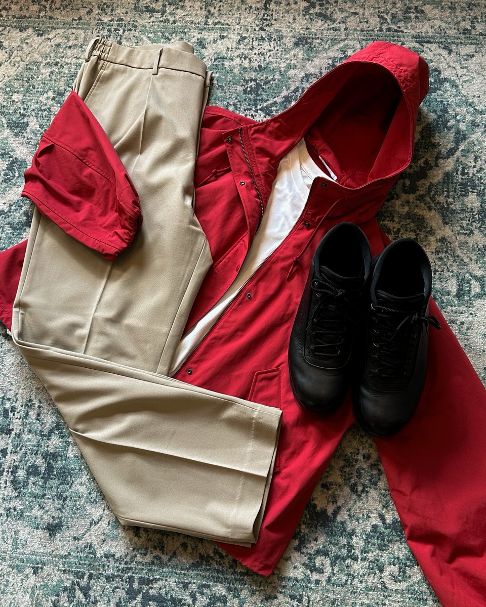 thesolesupplier's tweet photo. Spring layering with UNIQLO essentials 🔥
