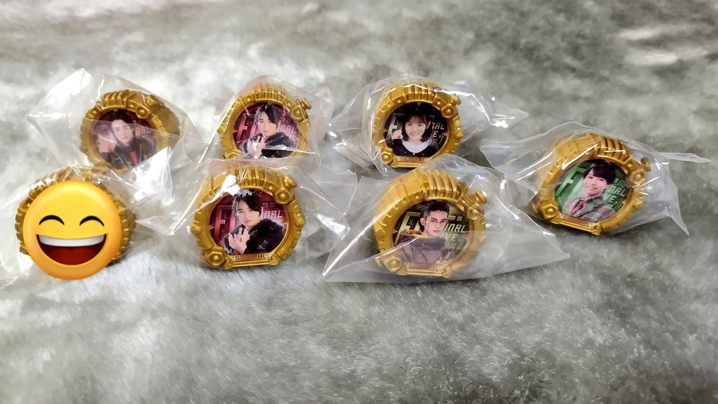 sky_direct's tweet photo. 【交換】ナンバーワン戦隊ゴジュウジャー ファイナルライブツアー FLT
センタイリング

譲∶吠　クオン×2　角乃　竜儀　禽次郎

求∶熊手真白＞陸王＞ブーケ

コンプ目的です。
17日大阪公演での手渡し希望。
よろしくお願いいたします。 https://t.co/NJVXHQrwI3