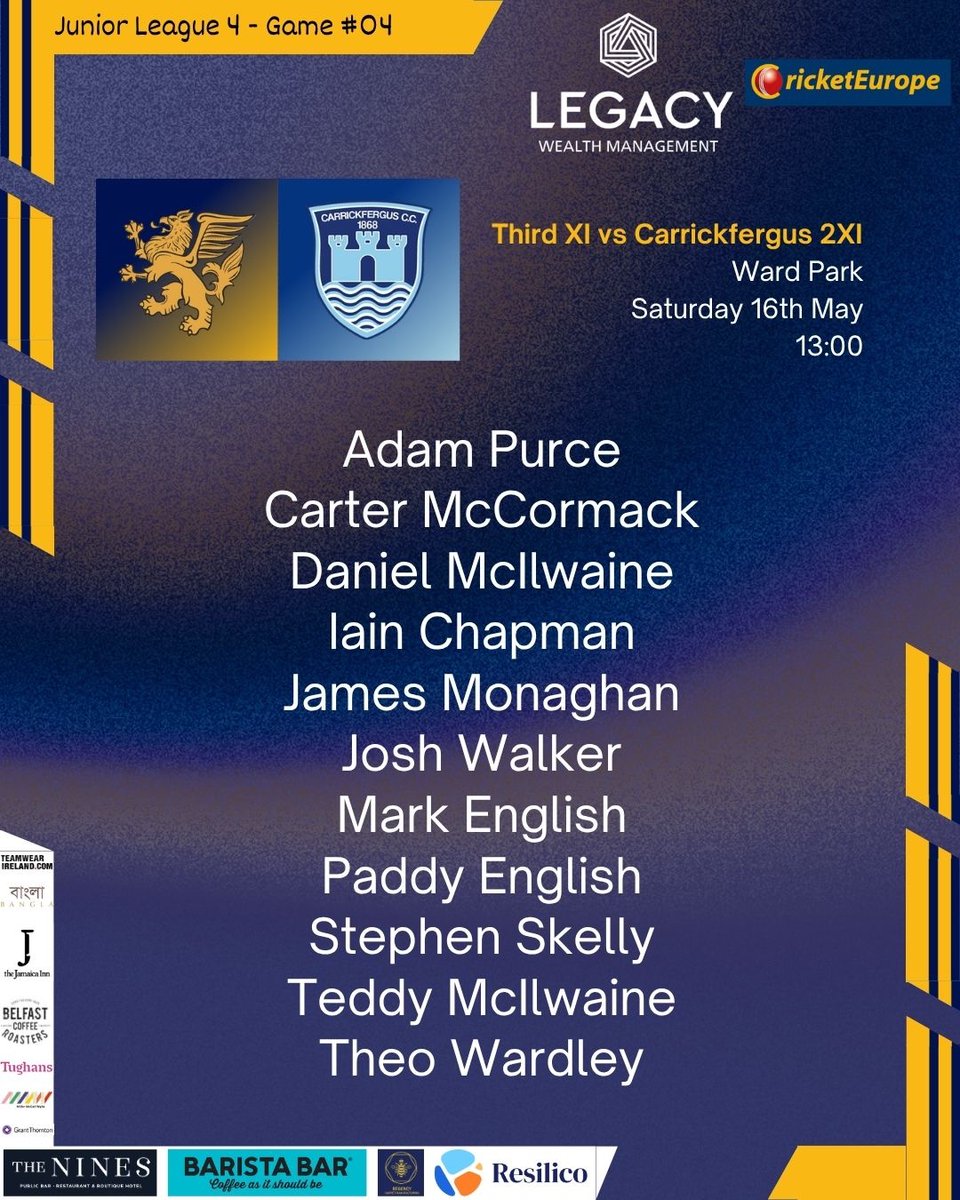 Bangor Cricket Club tweet media